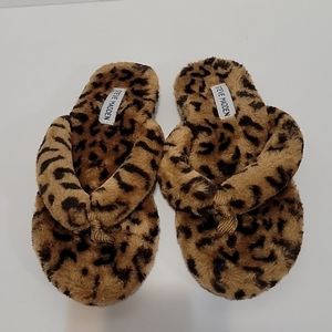 Steve Madden Animal print slipper 3pc gift set